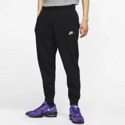 Ανδρικά Nike Sportswear Club Joggers Ανδρική Φόρμα BLACK/BLACK/WHITE