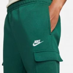 Ανδρικά Nike M Nsw Club Pant Cargo Bb GORGE GREEN/GORGE GREEN/WHITE -Μπουφάν Εκπτώσεις nike m nsw club pant cargo bb 2