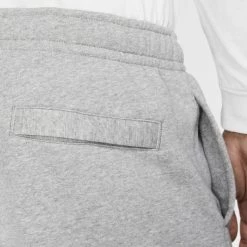 Ανδρικά Nike Sportswear Club Ανδρικό Παντελόνι Φόρμας DK GREY HEATHER/MATTE SILVER/WHITE -Μπουφάν Εκπτώσεις nike m nsw club pant cf bb 3