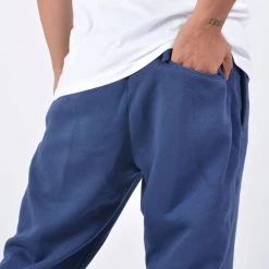 Ανδρικά Nike Sportswear Club Ανδρικό Παντελόνι Φόρμας MIDNIGHT NAVY/MIDNIGHT NAVY/WHITE -Μπουφάν Εκπτώσεις nike m nsw club pant oh bb 11