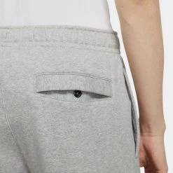 Ανδρικά Nike Sportswear Club Fleece Ανδρική Φόρμα DK GREY HEATHER/MATTE SILVER/WHITE -Μπουφάν Εκπτώσεις nike m nsw club pant oh bb 2