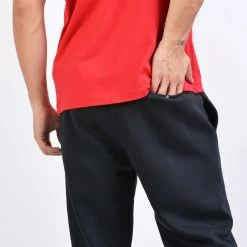 Ανδρικά Nike Sportswear Club Ανδρικό Παντελόνι Φόρμας BLACK/BLACK/WHITE -Μπουφάν Εκπτώσεις nike m nsw club pant oh bb 6