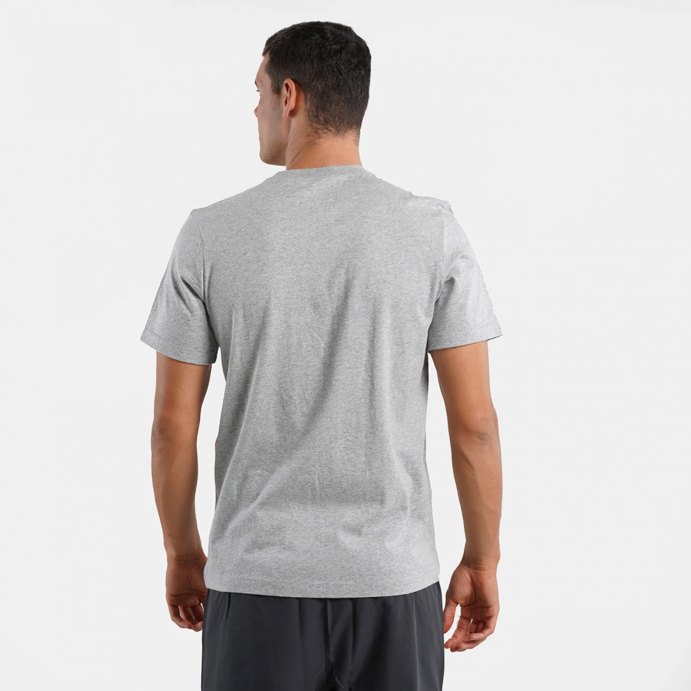 Ανδρικά Nike Sportswear Club Ανδρικό T-Shirt DK GREY HEATHER/BLACK 4 Ανδρικά Nike Sportswear Club Ανδρικό T-Shirt DK GREY HEATHER/BLACK - Image 2