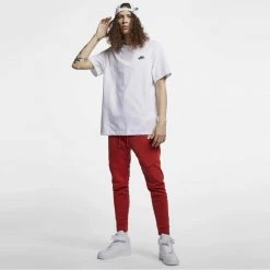 Ανδρικά Nike Sportswear Club Ανδρικό T-Shirt WHITE/BLACK -Μπουφάν Εκπτώσεις nike m nsw club tee 9