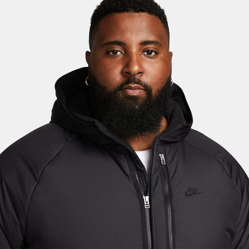 Ανδρικά Nike Sportswear Therma-FIT Legacy Ανδρικό Μπουφάν BLACK/BLACK/BLACK 5 Ανδρικά Nike Sportswear Therma-FIT Legacy Ανδρικό Μπουφάν BLACK/BLACK/BLACK - Image 3