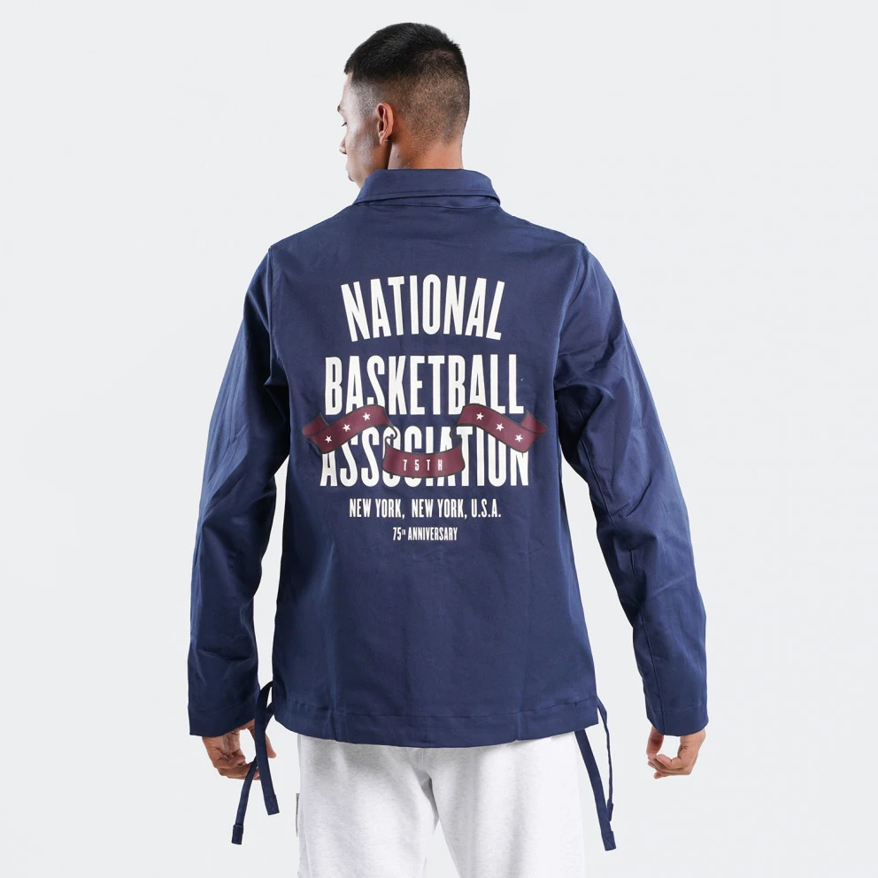 Ανδρικά Nike NBA Team 31 Coach Ανδρική Ζακέτα COLLEGE NAVY 4 Ανδρικά Nike NBA Team 31 Coach Ανδρική Ζακέτα COLLEGE NAVY - Image 2