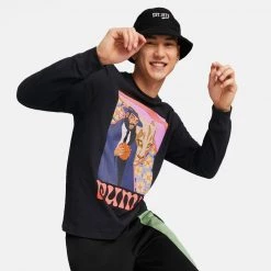 Ανδρικά Puma Run It Back LS Tee 3 PUMA BLACK