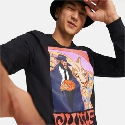 Ανδρικά Puma Run It Back LS Tee 3 PUMA BLACK -Μπουφάν Εκπτώσεις puma run it back ls tee 3 4