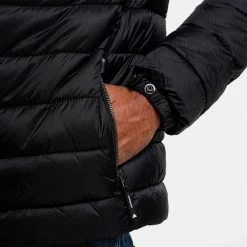 Ανδρικά Superdry D1 Classic Ανδρικό Μπουφάν BLACK -Μπουφάν Εκπτώσεις superdry d1 classic fuji puffer jacket mpoufan and 10