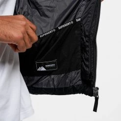 Ανδρικά Superdry D1 Classic Ανδρικό Μπουφάν BLACK -Μπουφάν Εκπτώσεις superdry d1 classic fuji puffer jacket mpoufan and 11