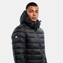 Ανδρικά Superdry D1 Classic Ανδρικό Μπουφάν BLACK -Μπουφάν Εκπτώσεις superdry d1 classic fuji puffer jacket mpoufan and 12