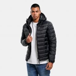 Ανδρικά Superdry D1 Classic Ανδρικό Μπουφάν BLACK -Μπουφάν Εκπτώσεις superdry d1 classic fuji puffer jacket mpoufan and 8