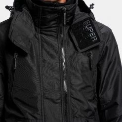 Ανδρικά Superdry Mountain Windcheater Ανδρικό Μπουφάν BLACK -Μπουφάν Εκπτώσεις superdry mountain windcheater mpoufan andriko 10