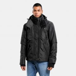 Ανδρικά Superdry Mountain Windcheater Ανδρικό Μπουφάν BLACK
