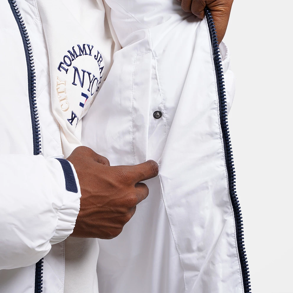 Ανδρικά Tommy Jeans Alaska Ανδρικό Puffer Μπουφάν WHITE 7 Ανδρικά Tommy Jeans Alaska Ανδρικό Puffer Μπουφάν WHITE - Image 5