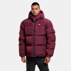 Ανδρικά Tommy Jeans Alaska Ανδρικό Puffer Μπουφάν Deep Rouge 10 Ανδρικά Tommy Jeans Alaska Ανδρικό Puffer Μπουφάν Deep Rouge -Μπουφάν Εκπτώσεις tommy jeans alaska puffer 2