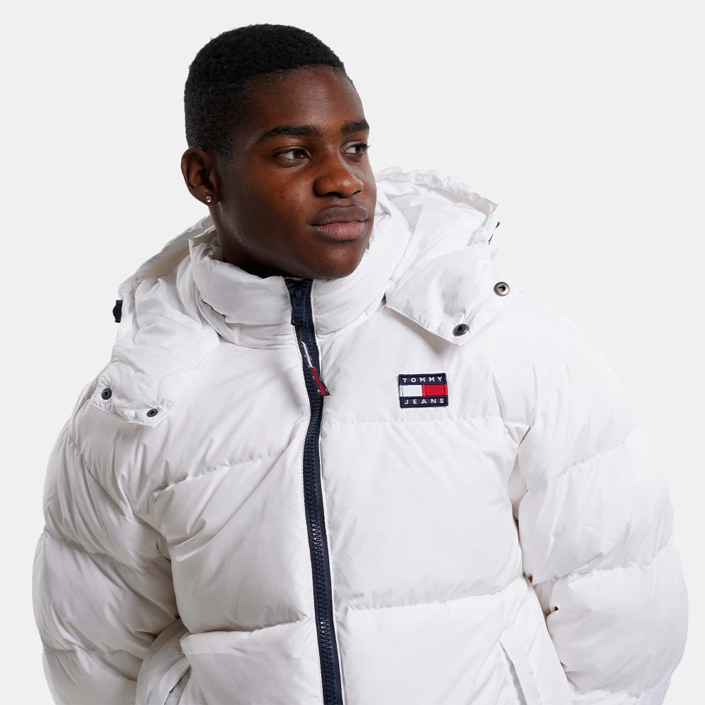 Ανδρικά Tommy Jeans Alaska Ανδρικό Puffer Μπουφάν WHITE 5 Ανδρικά Tommy Jeans Alaska Ανδρικό Puffer Μπουφάν WHITE - Image 3
