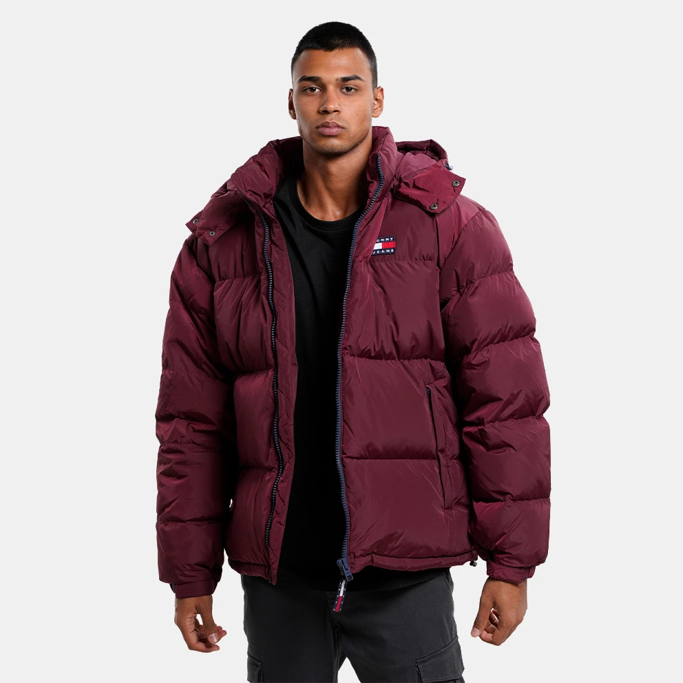 Ανδρικά Tommy Jeans Alaska Ανδρικό Puffer Μπουφάν Deep Rouge 3 Ανδρικά Tommy Jeans Alaska Ανδρικό Puffer Μπουφάν Deep Rouge