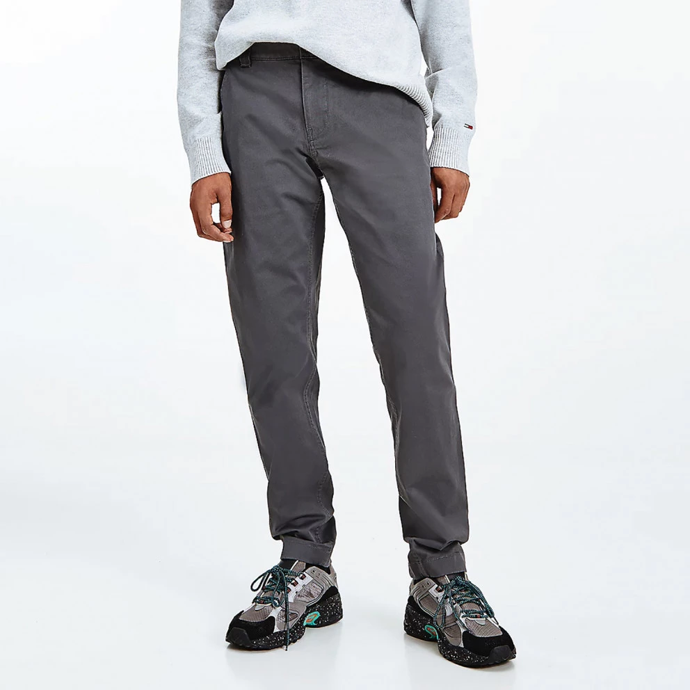 Ανδρικά Tommy Jeans Scanton Ανδρικό Chino Παντελόνι (Μήκος 32L) Dark Ash 3 Ανδρικά Tommy Jeans Scanton Ανδρικό Chino Παντελόνι (Μήκος 32L) Dark Ash