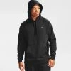 Ανδρικά Under Armour Rival Fleece Ανδρική Μπλούζα με Κουκούλα Black//Onyx White