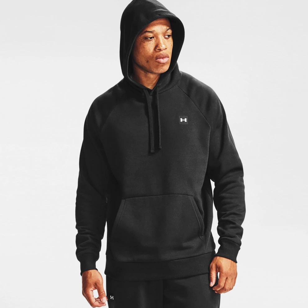 Ανδρικά Under Armour Rival Fleece Ανδρική Μπλούζα με Κουκούλα Black//Onyx White 3 Ανδρικά Under Armour Rival Fleece Ανδρική Μπλούζα με Κουκούλα Black//Onyx White