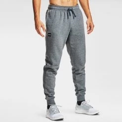 Ανδρικά Under Armour Rival Ανδρικό Παντελόνι Φόρμας Pitch Gray Light Heather//Onyx White