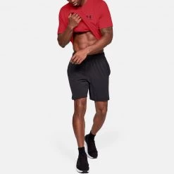 Ανδρικά Under Armour Sportstyle Left Chest Ανδρικό T-shirt Red//Black -Μπουφάν Εκπτώσεις under armour sportstyle left chest ss 2
