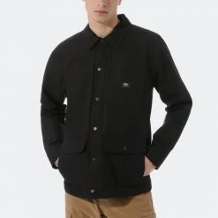 Ανδρικά Vans Drill Chore Ανδρικό μπουφάν BLACK -Μπουφάν Εκπτώσεις vans drill chore coat lined 2