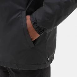 Ανδρικά Vans Harvard Windbreaker Jac Black BLACK -Μπουφάν Εκπτώσεις vans harvard windbreaker jac black 4