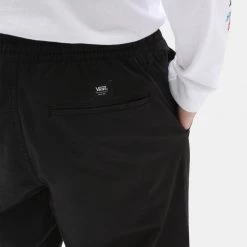 Ανδρικά Vans Range Relaxed Unisex Chino Παντελόνι BLACK -Μπουφάν Εκπτώσεις vans mn range relaxed ela bla 2