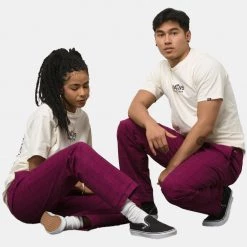 Ανδρικά Vans Range Unisex Chino Παντελόνι PURPLE POTION